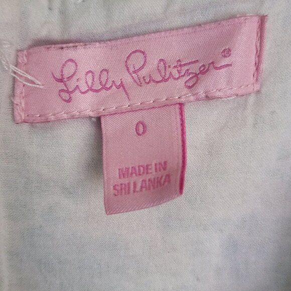 Lilly Pulitzer MacFarlane Shift Dress Aqua Blue Size 0 - Picture 6 of 7